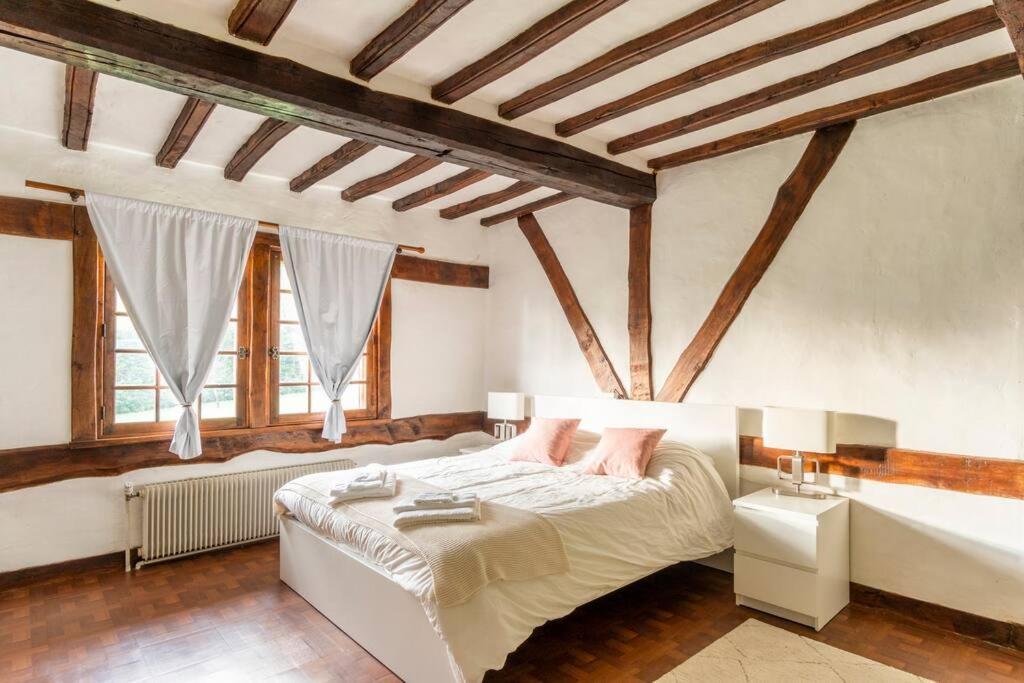 Dream 6-Bedroom Villa With Private Tennis Court Le Tilleul Exteriör bild