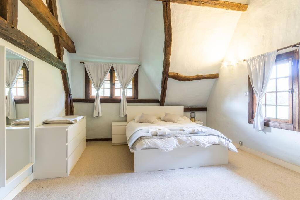 Dream 6-Bedroom Villa With Private Tennis Court Le Tilleul Exteriör bild