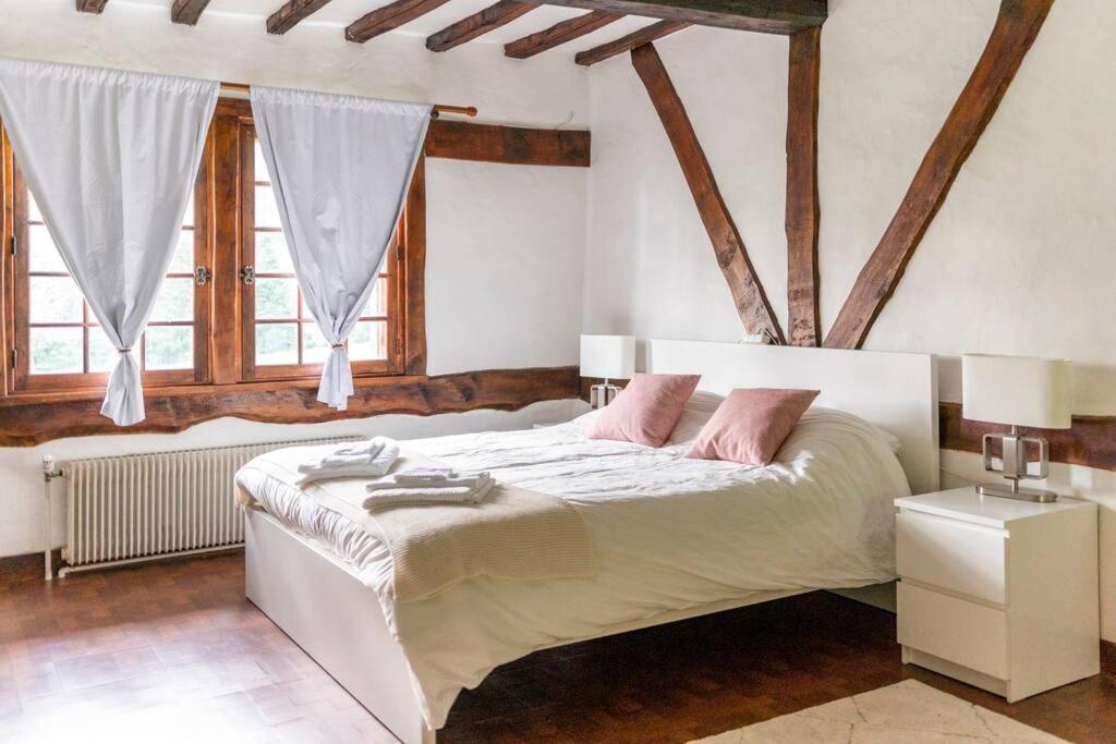 Dream 6-Bedroom Villa With Private Tennis Court Le Tilleul Exteriör bild