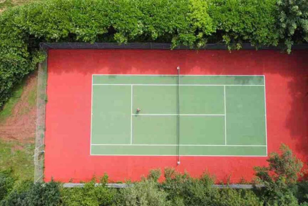 Dream 6-Bedroom Villa With Private Tennis Court Le Tilleul Exteriör bild